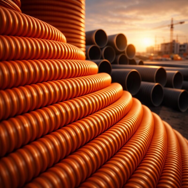 ỐNG GÂN SÓNG HDPE CARBON